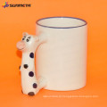 Caneca da sublimação do punho animal vazio da fonte de Sunmeta